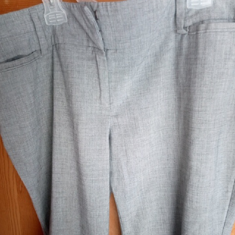 Elegant Gray Women's Trousers